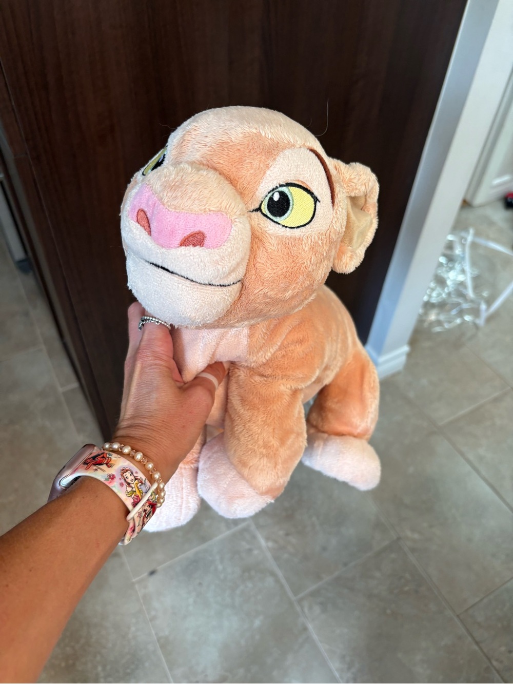 Disney lion king Nala Peach Pink Lioness Plush